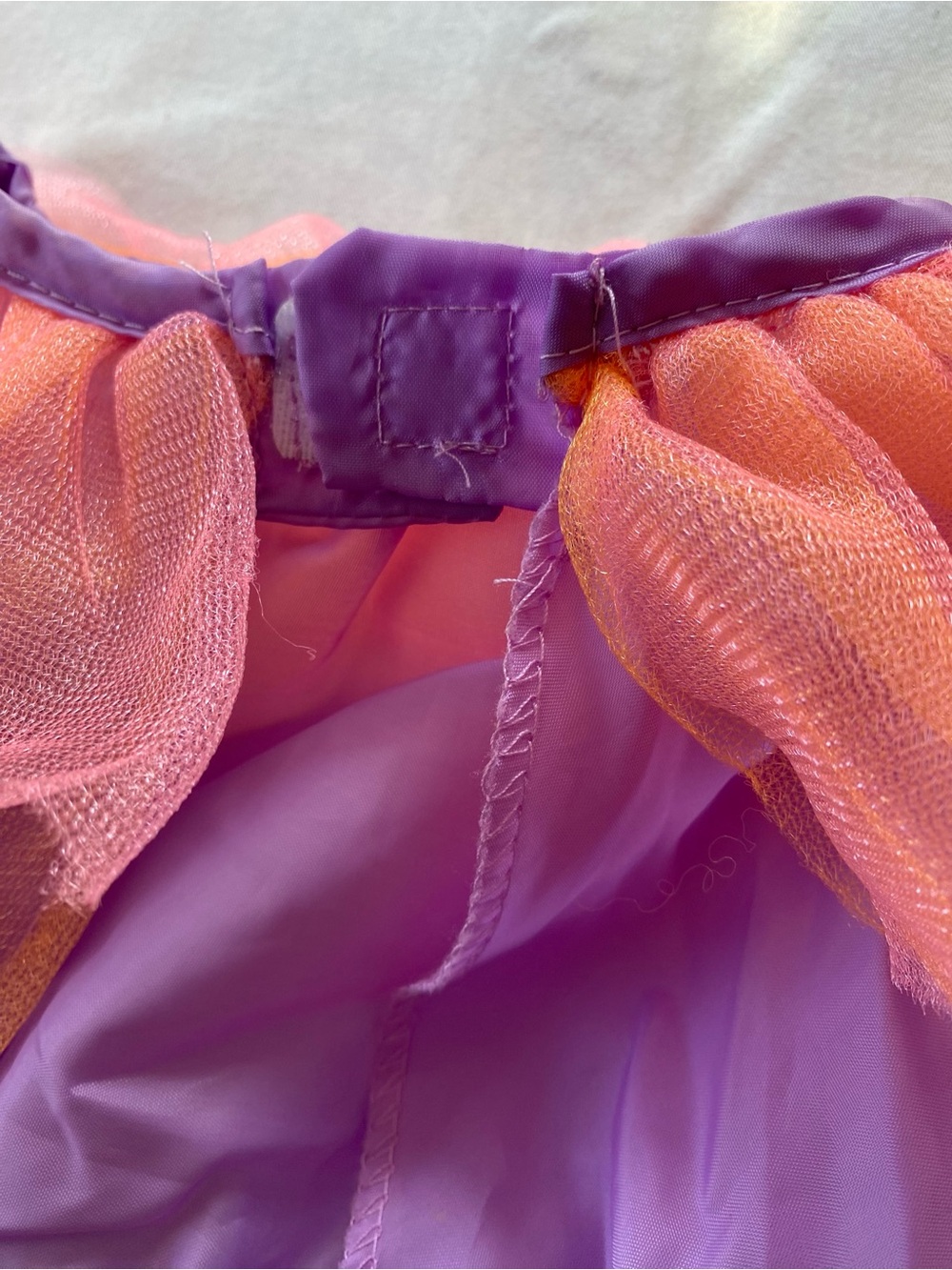 NWOT Halloween Multicolored Tulle Ruffled Kids Skirt Costume Size Medium - Picture 4 of 6